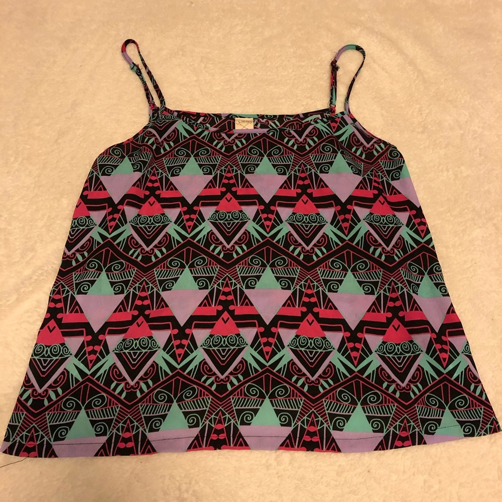 Printed tank top